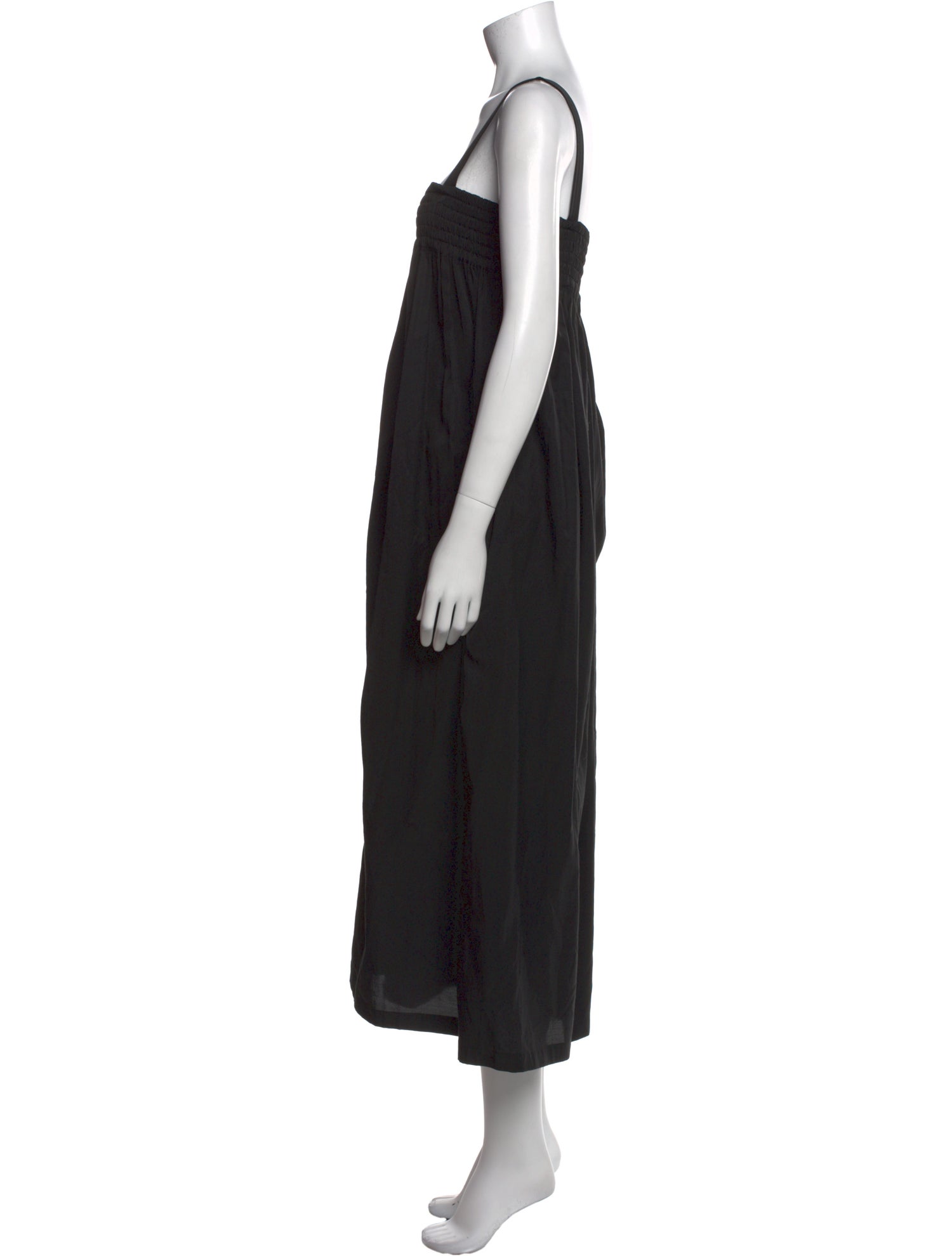 Y's by Yohji Yamamoto Square Neckline Knee-Length Dress