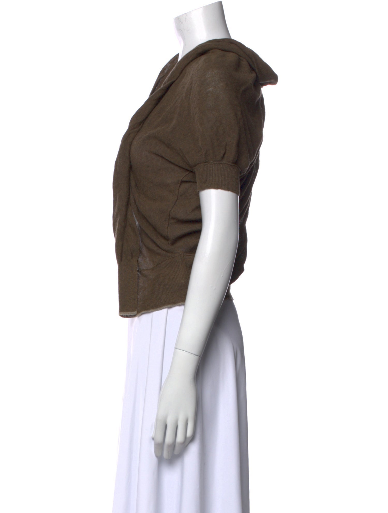 Y's by Yohji Yamamoto Open Front Sweater