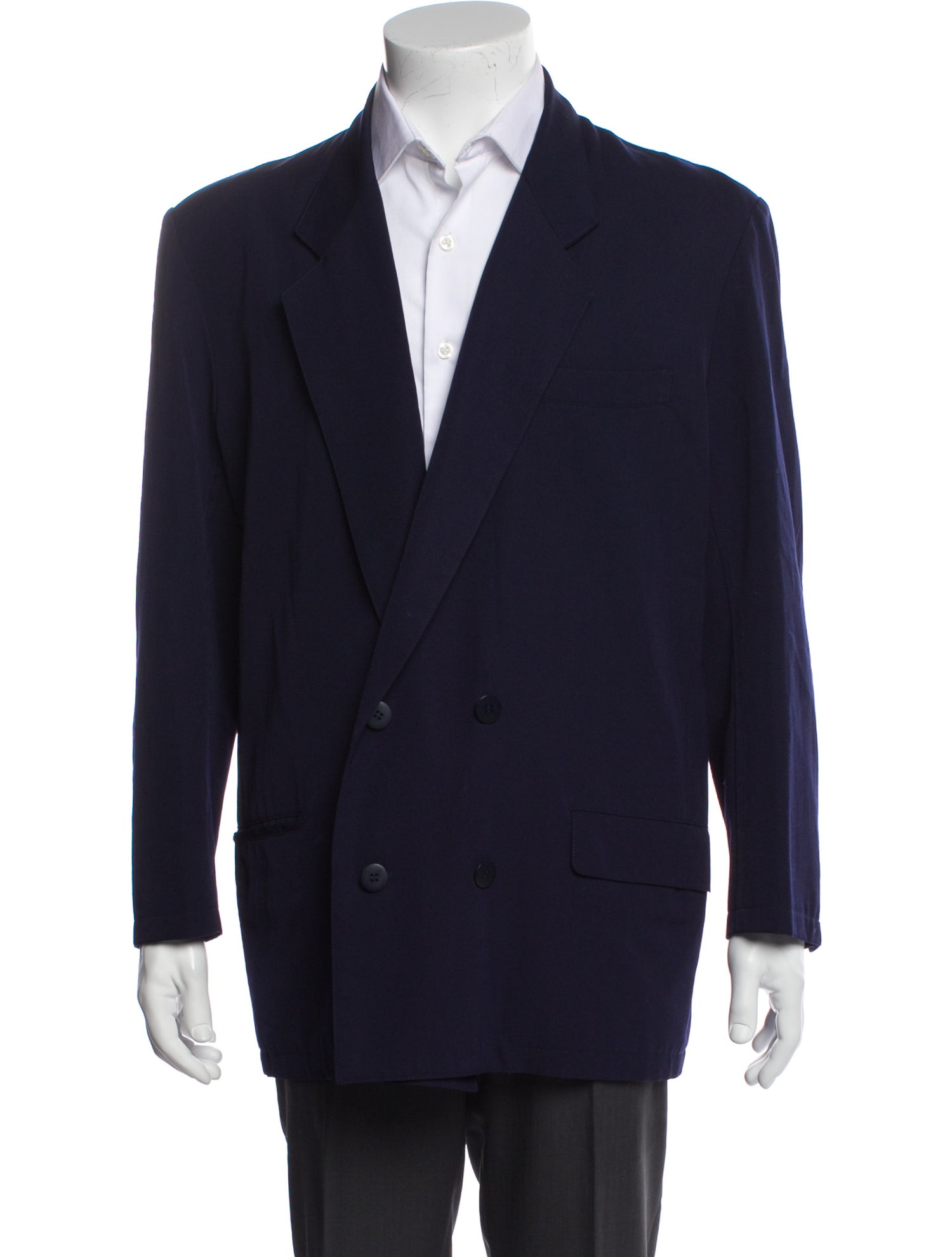 Y's by Yohji Yamamoto Peacoat