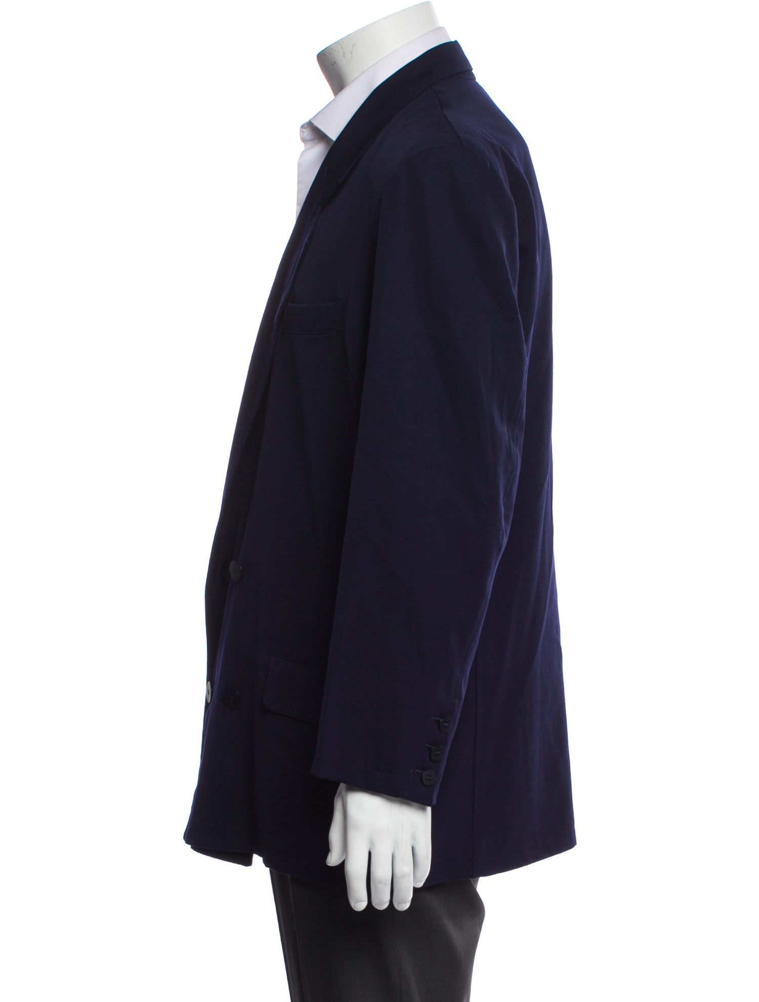 Y's by Yohji Yamamoto Peacoat