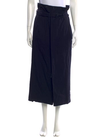Pre-owned Y's 2020 Midi Length Skirt In Blue