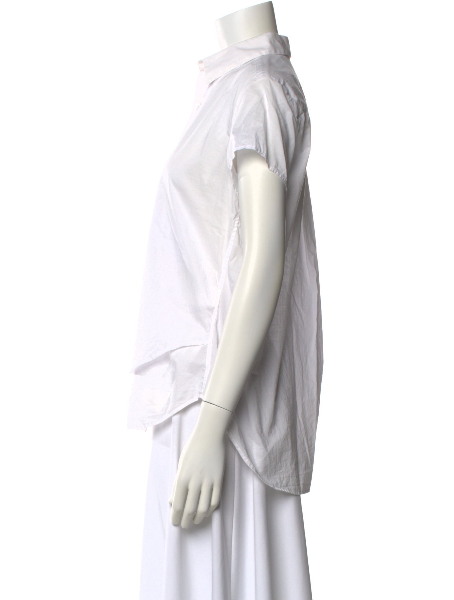 Y's by Yohji Yamamoto 2025 Short Sleeve Button-Up Top