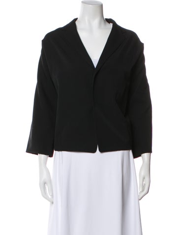 Pre-owned Y's Wool Blazer In Black