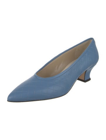 Yuni Buffa Leather Patterned Pumps w/ Tags — image 2 of 4