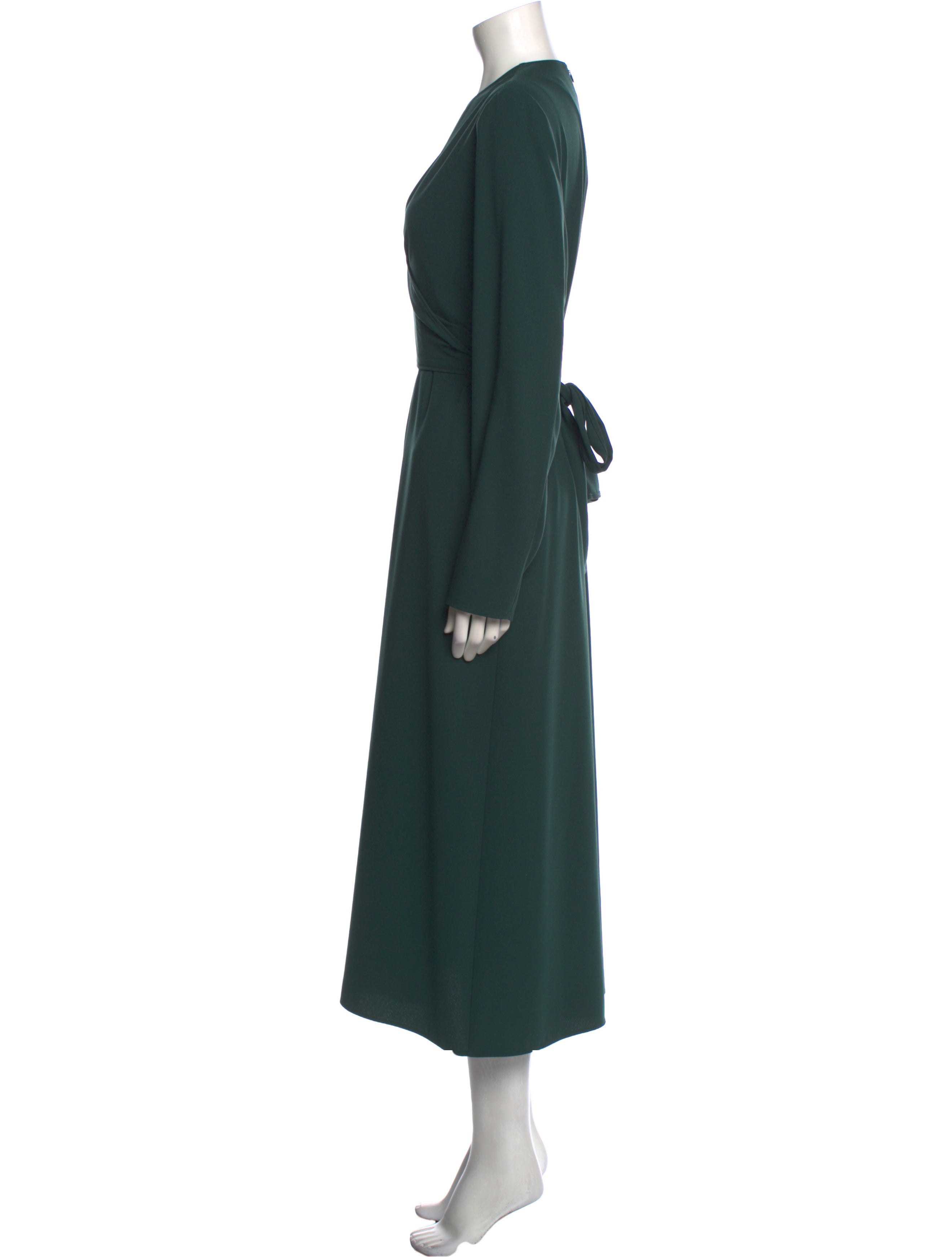 Yune Ho Crew Neck Long Dress