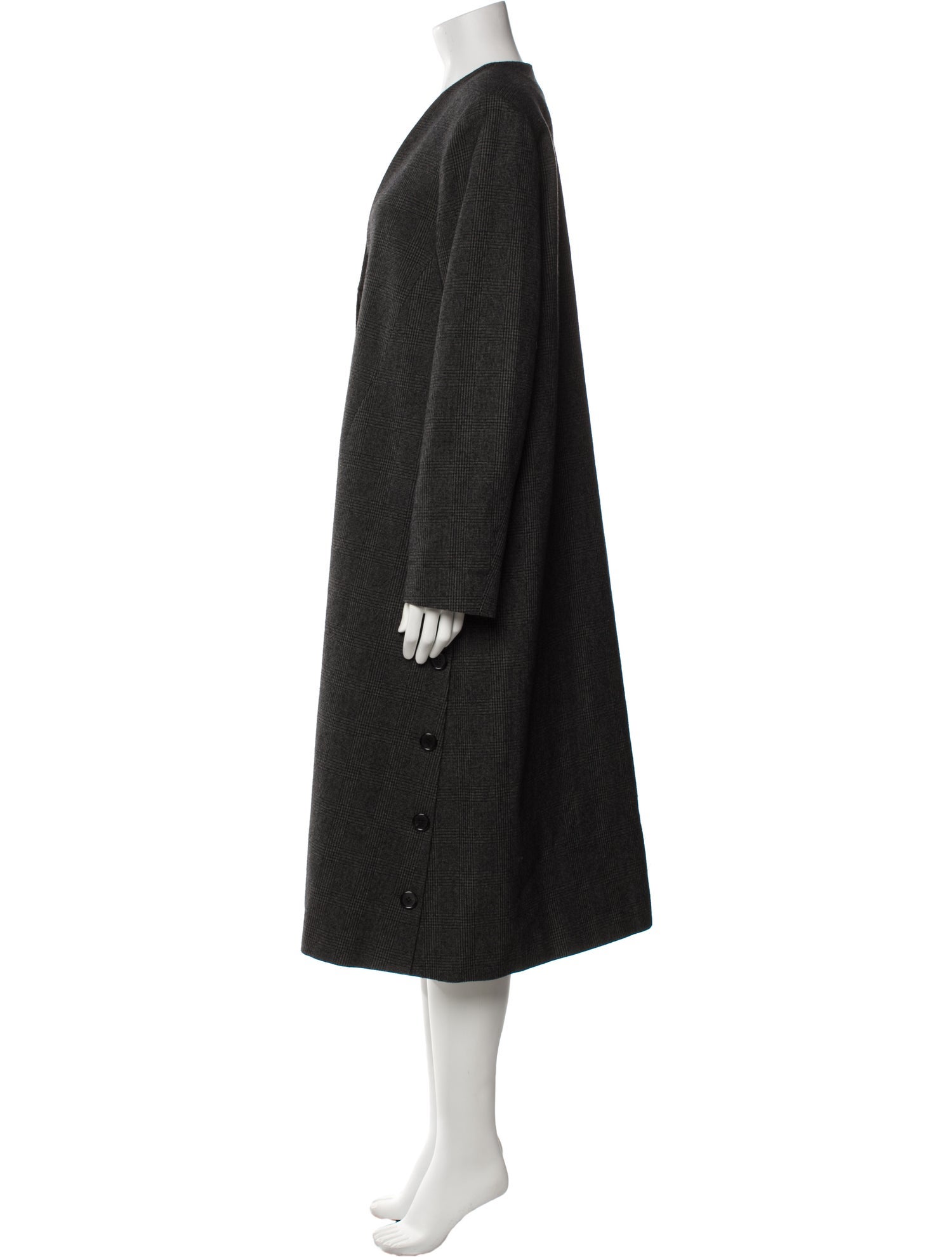 Yune Ho Plaid Print Jacket