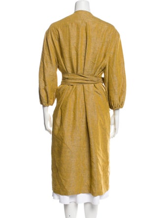 Yune Ho Linen Evening Jacket