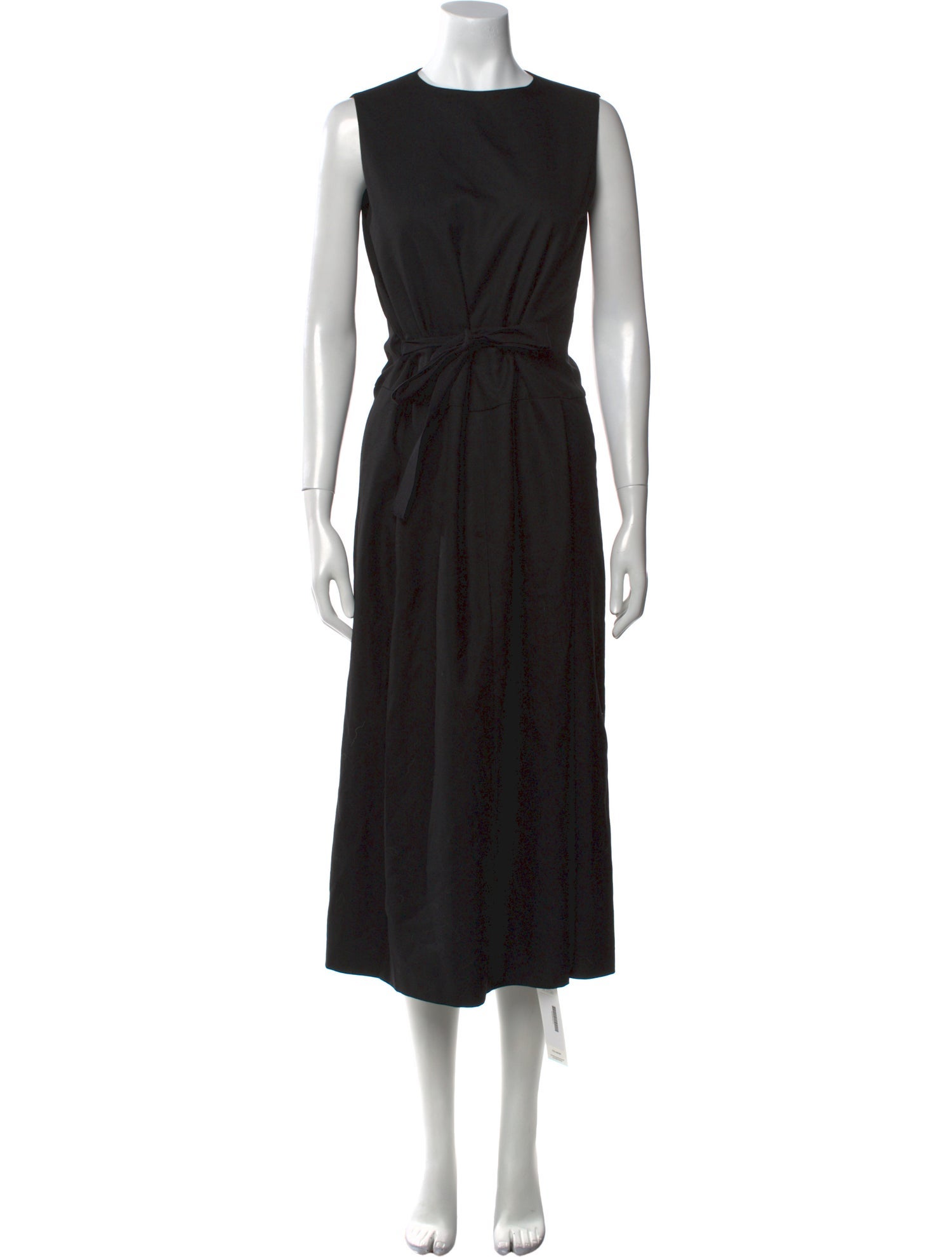 Yune Ho Crew Neck Long Dress