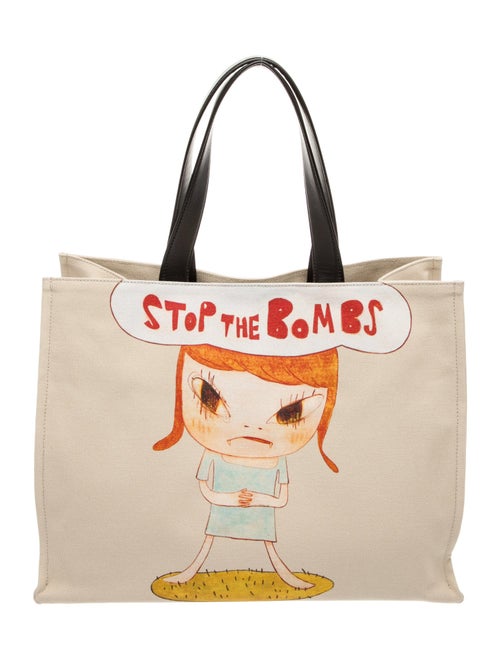 Yoshitomo Nara x Stella McCartney Canvas Stop The Bombs