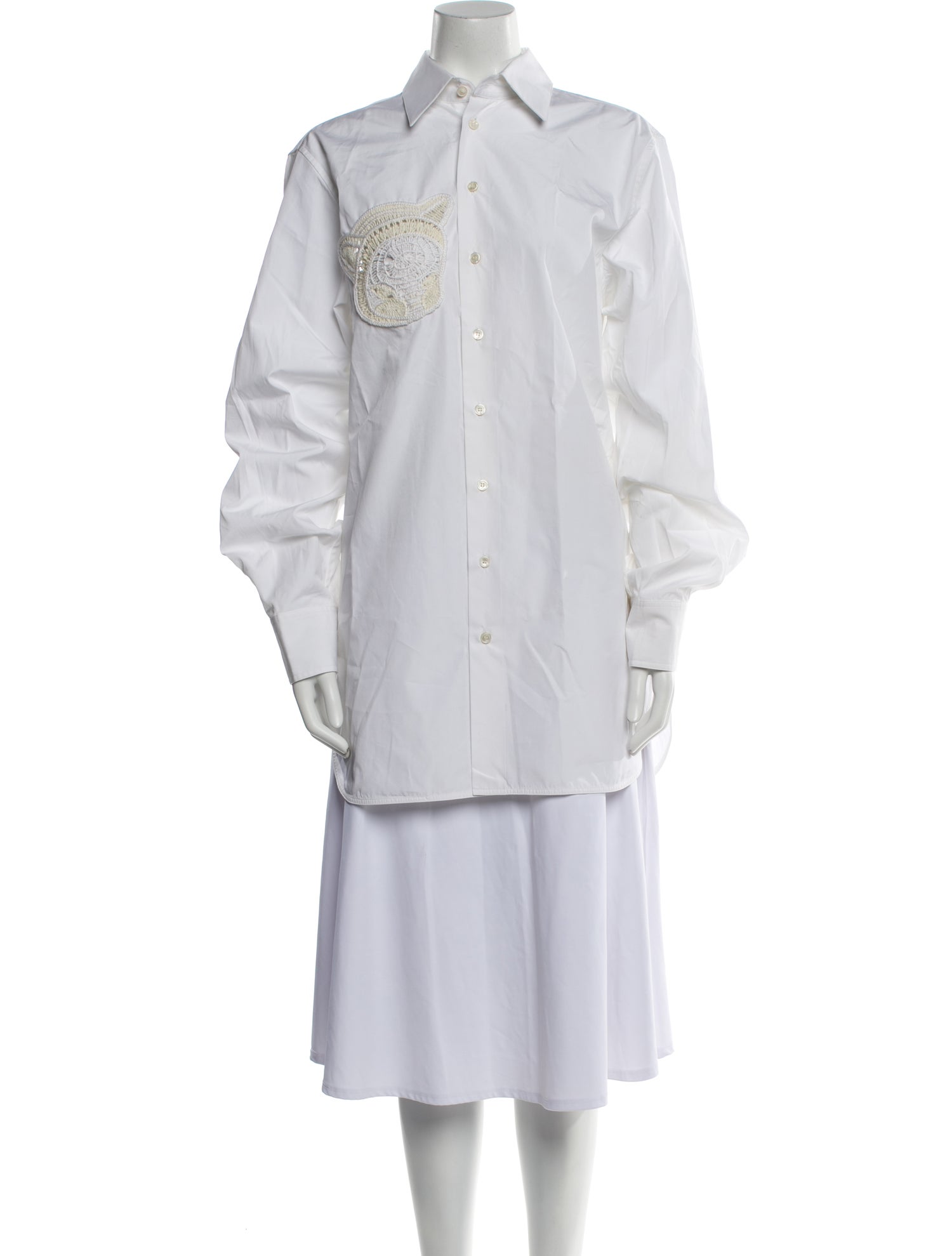 Yoshitomo Nara x Stella McCartney Long Sleeve Button-Up Top