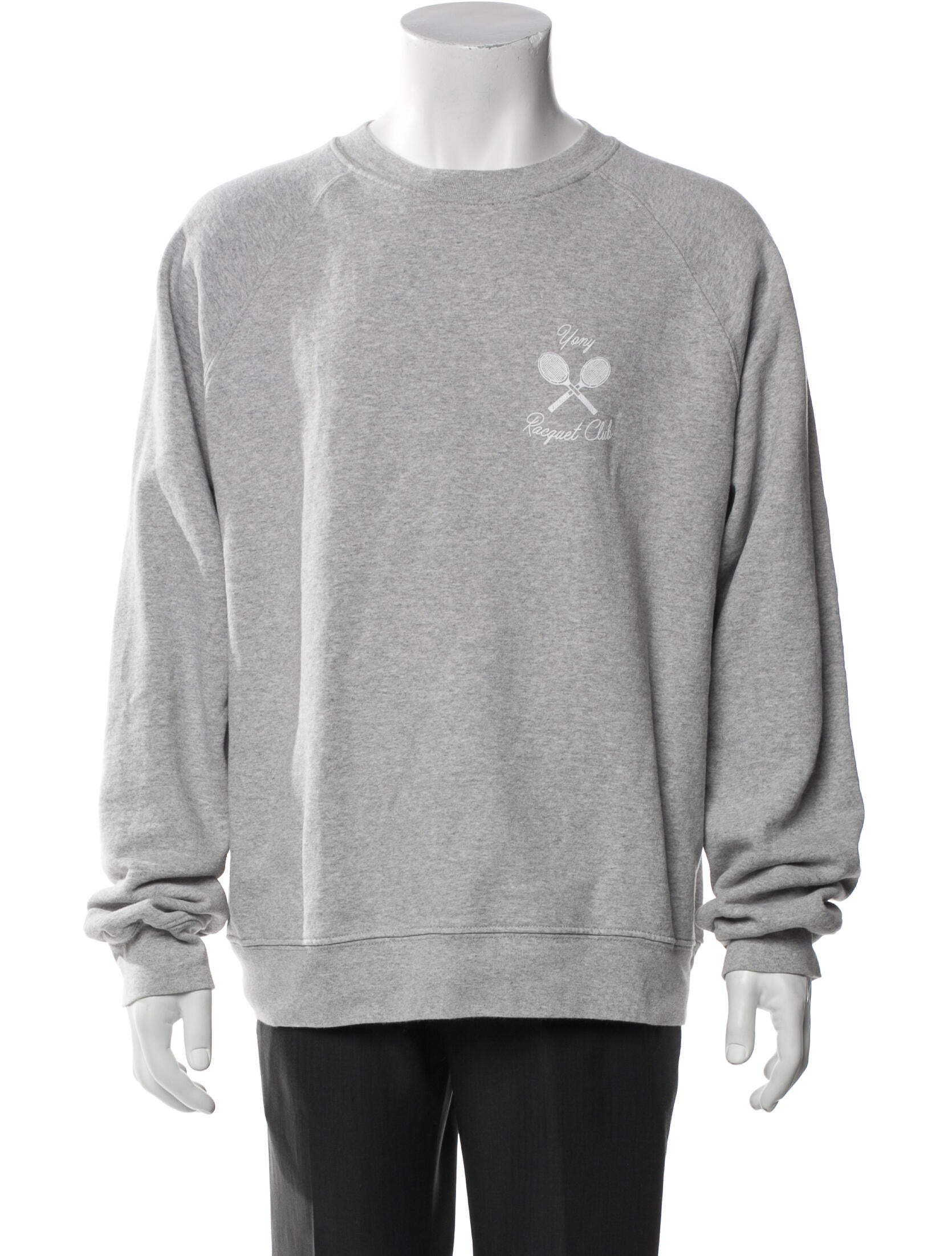 Yony Graphic Print Crew Neck Pullover