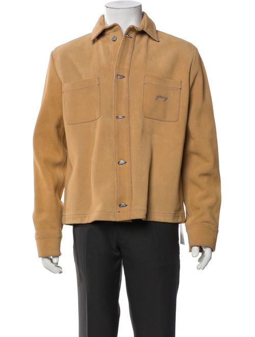 Yony Leather Utility Jacket