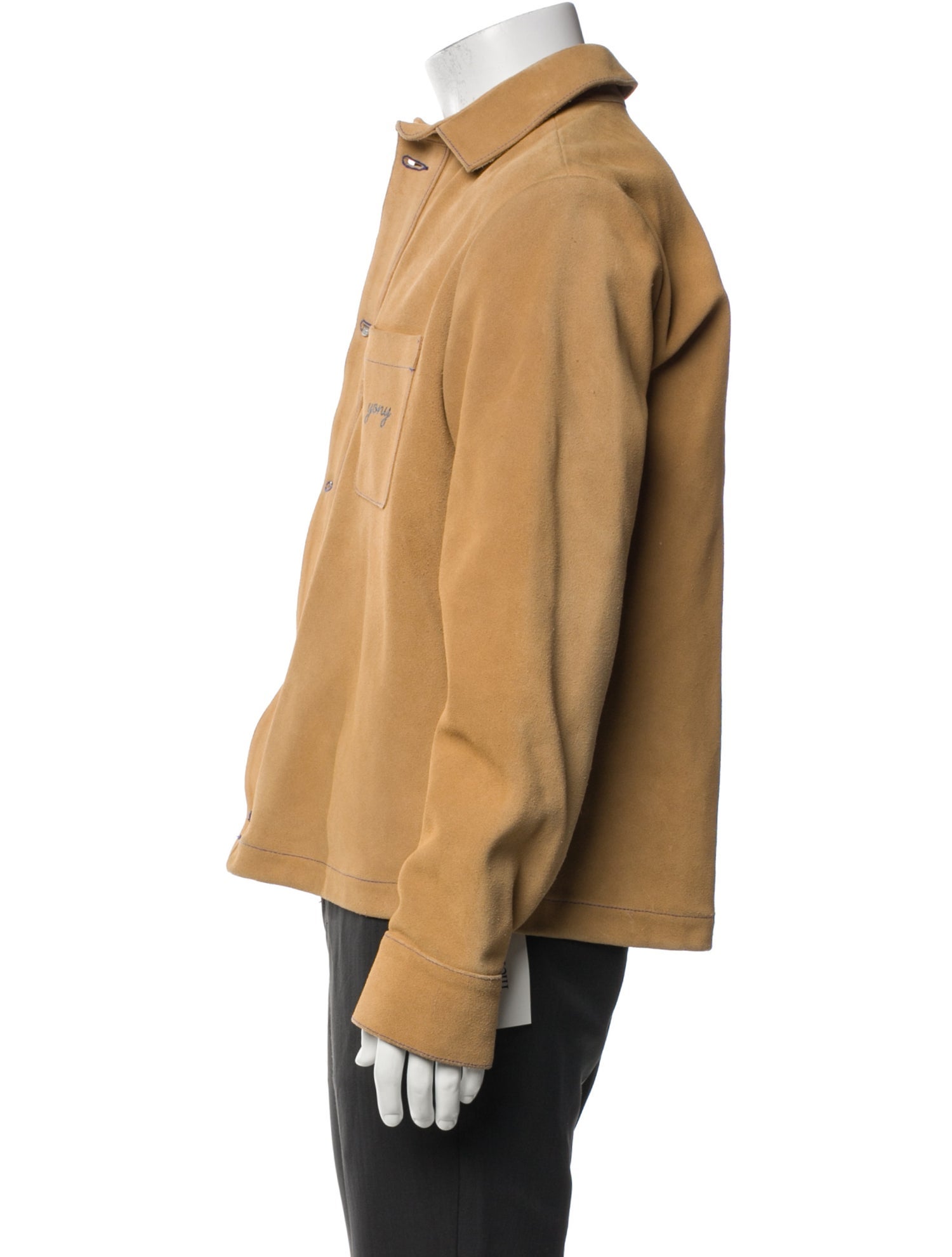 Yony Leather Utility Jacket