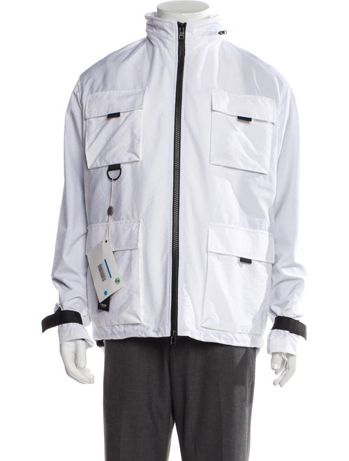 Yoon Colorblock Pattern Windbreaker