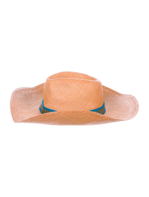 Yosuzi Straw Wide Brim hat Tan