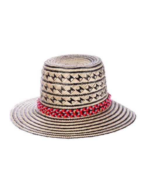 Yosuzi Straw Wide Brim Hat Tan