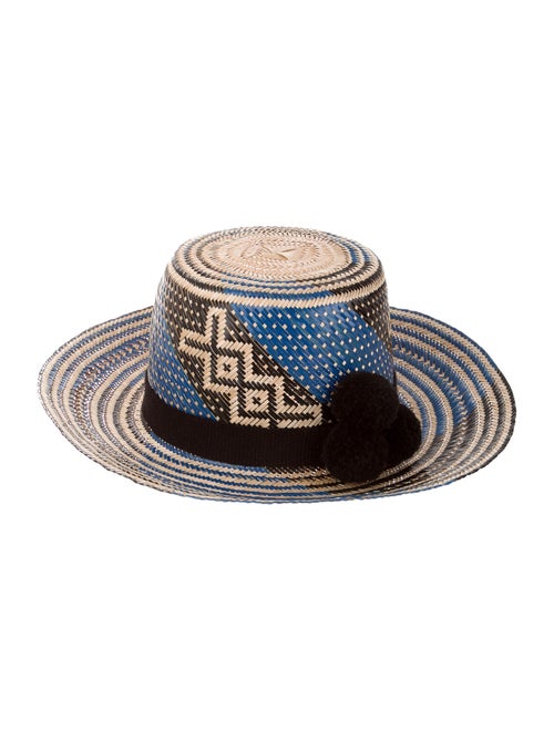 Yosuzi Raffia Fedora Hat Tan