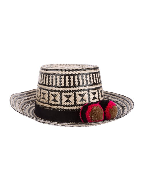 Yosuzi Raffia Woven Hat Tan