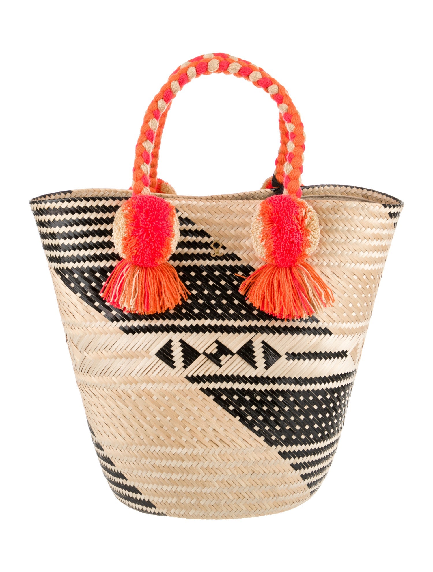 Yosuzi Ikara Palm Straw Bucket Bag w/Tags Neutrals Bucket Bags