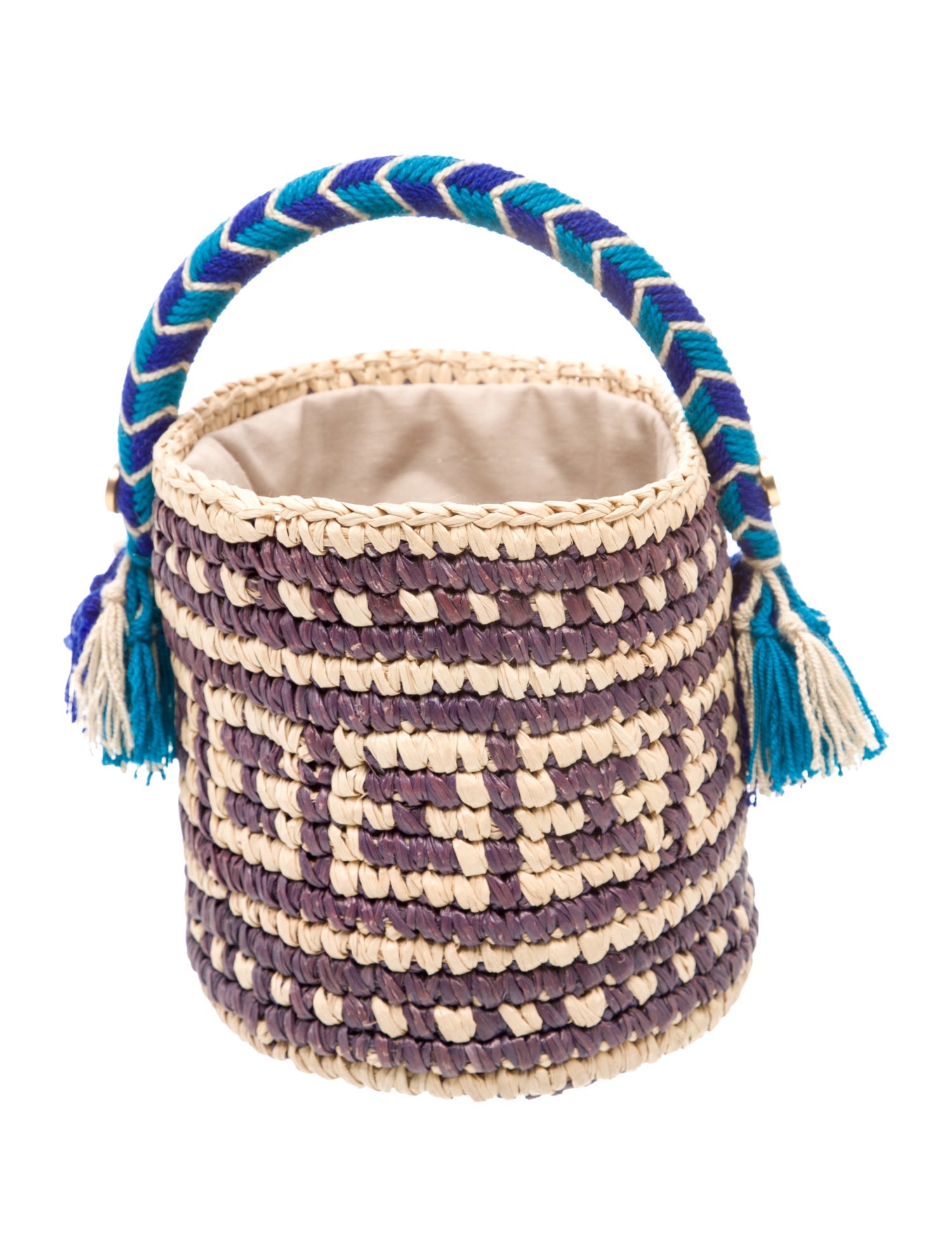 Yosuzi Straw Bucket Bag