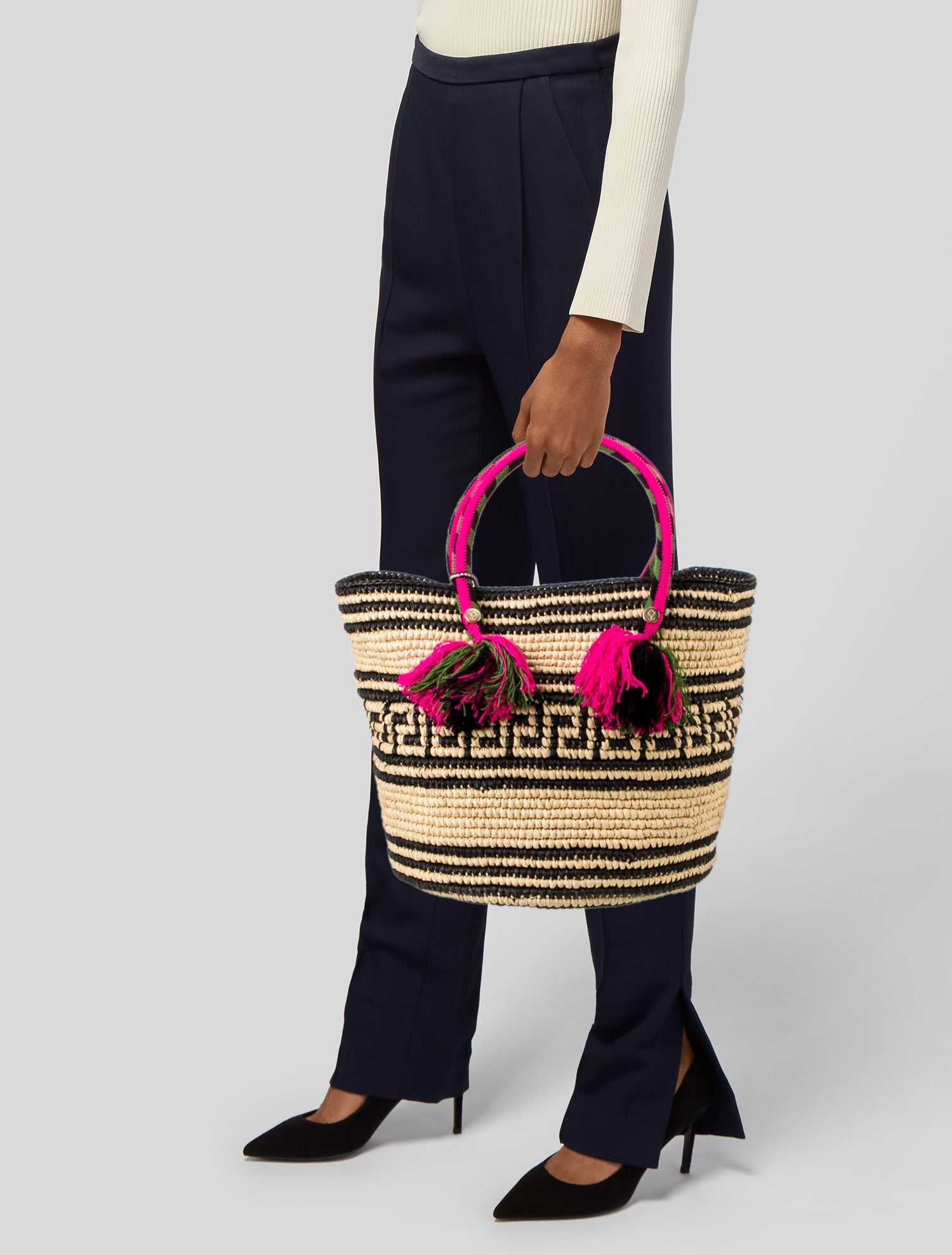 Yosuzi Straw Tote