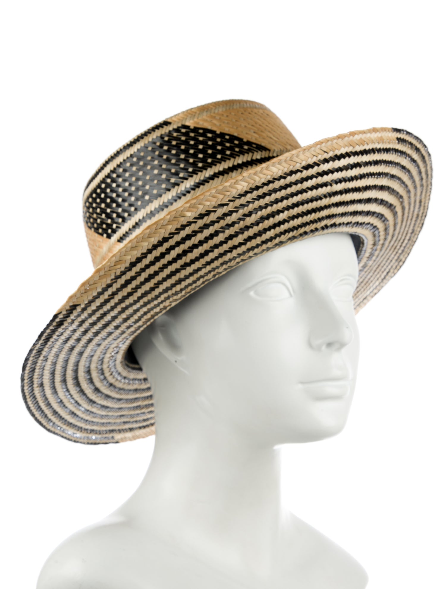 Yosuzi Patterned Boater Hat
