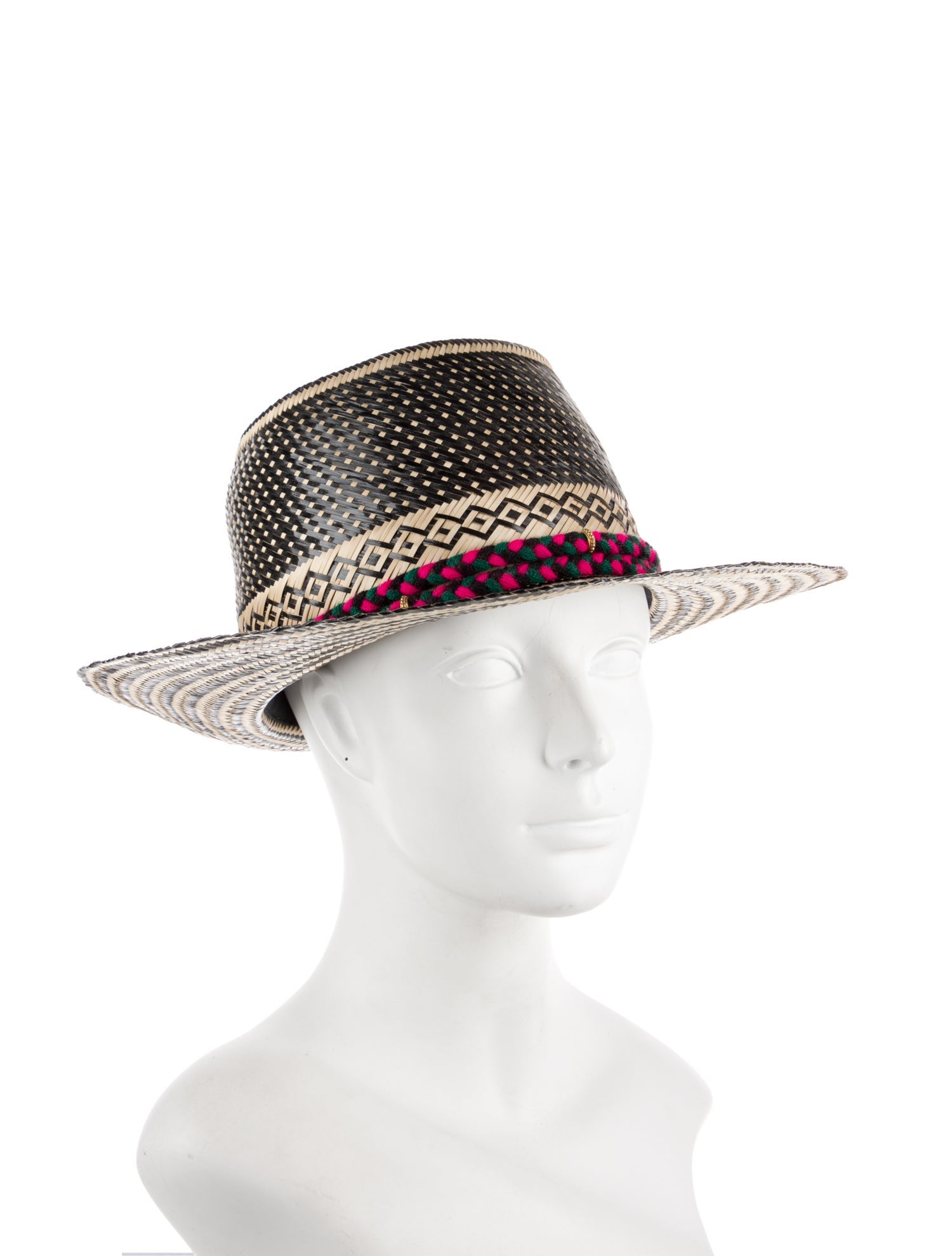 Yosuzi Pattern Straw Hat