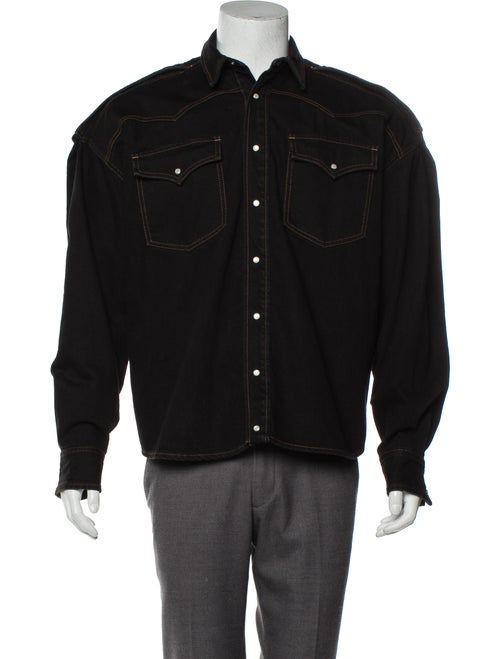 Y/Project Denim Oversize Jacket black
