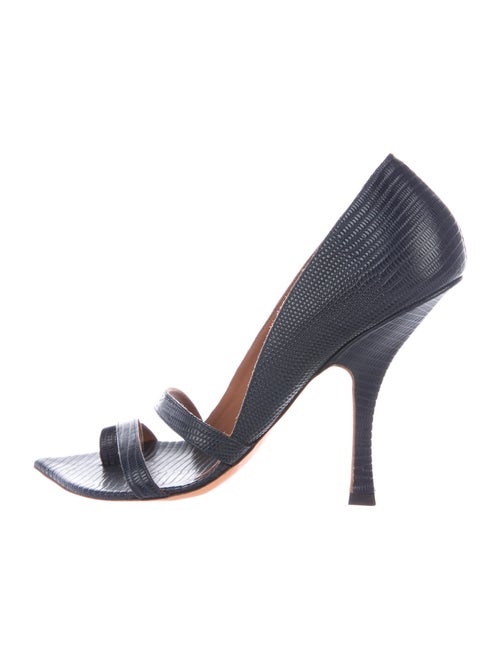 Y/Project Leather Pumps Blue