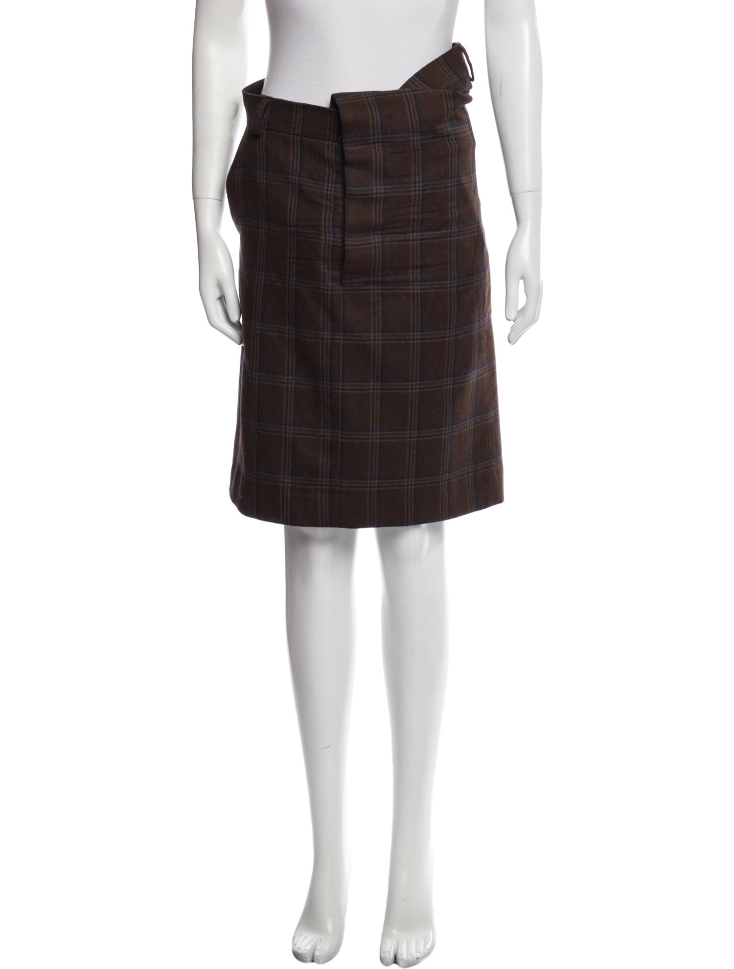 Y/Project Wool Midi Length Skirt