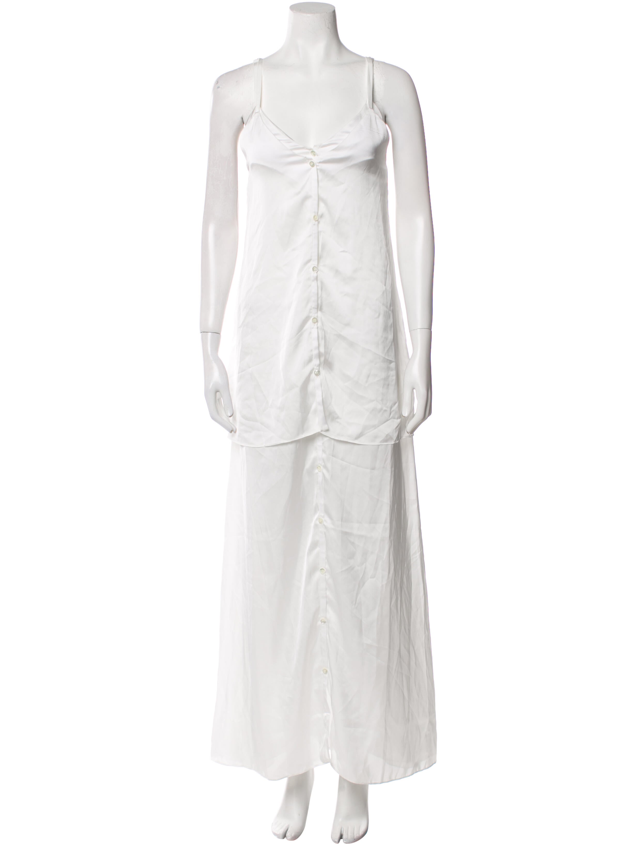 Y/Project V-Neck Long Dress