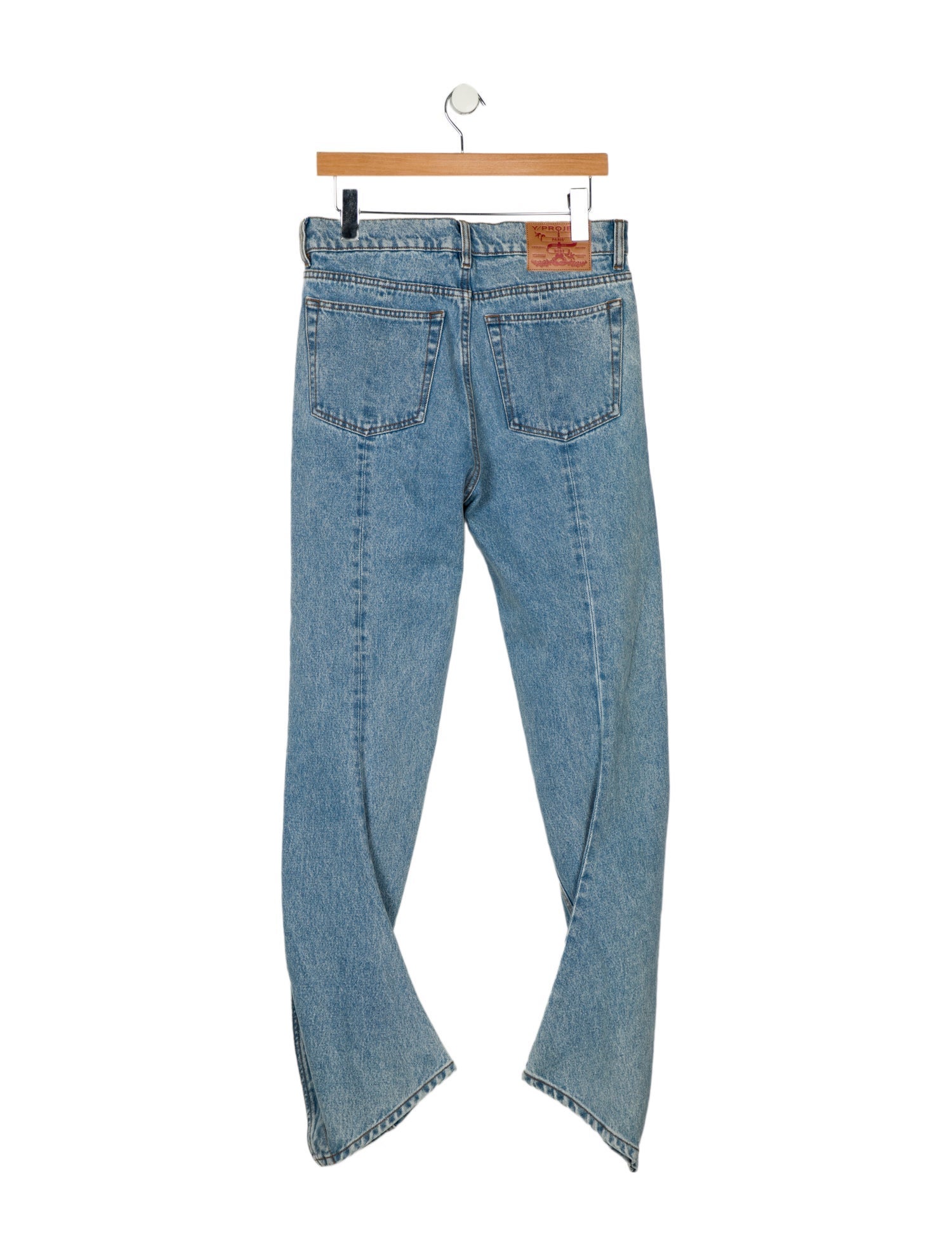 Y/Project High-Rise Straight Leg Jeans w/ Tags