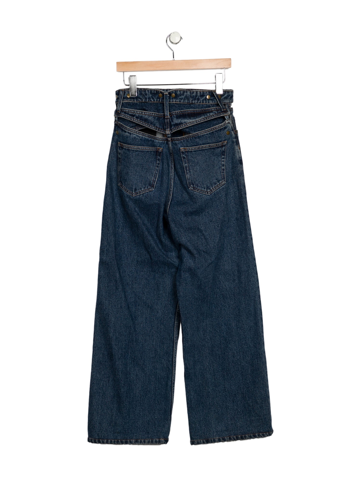 Y/Project High-Rise Wide Leg Jeans