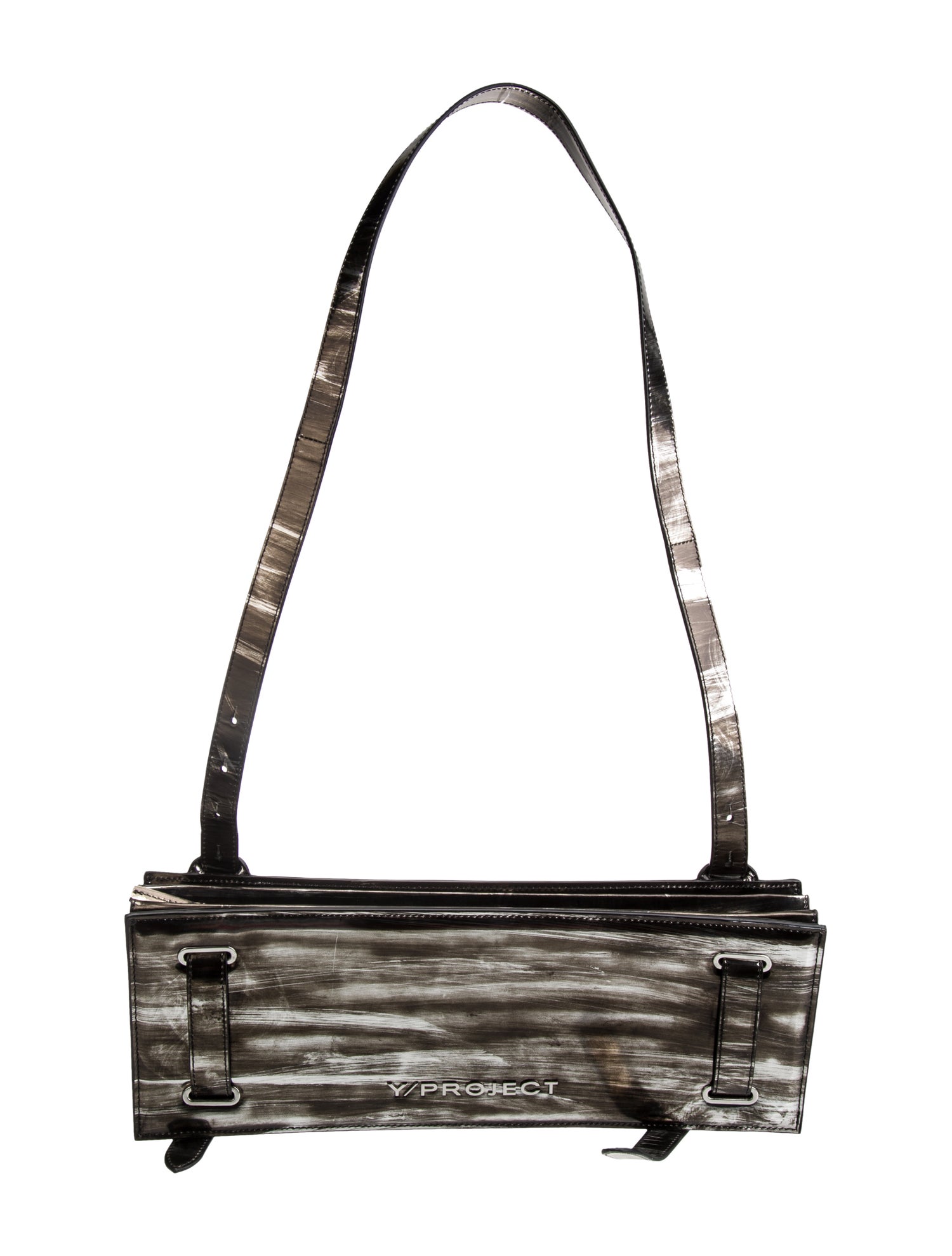 Y/Project Leather Shoulder Bag