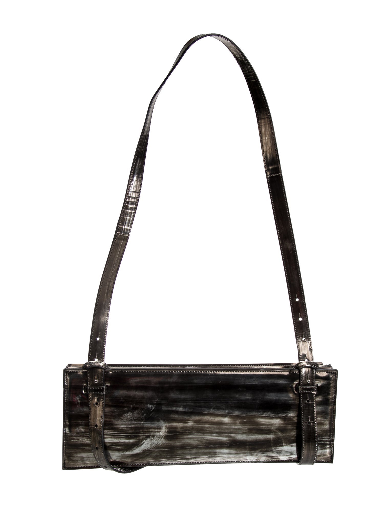 Y/Project Leather Shoulder Bag