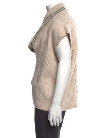 Y/Project Wool Striped Sweater Vest