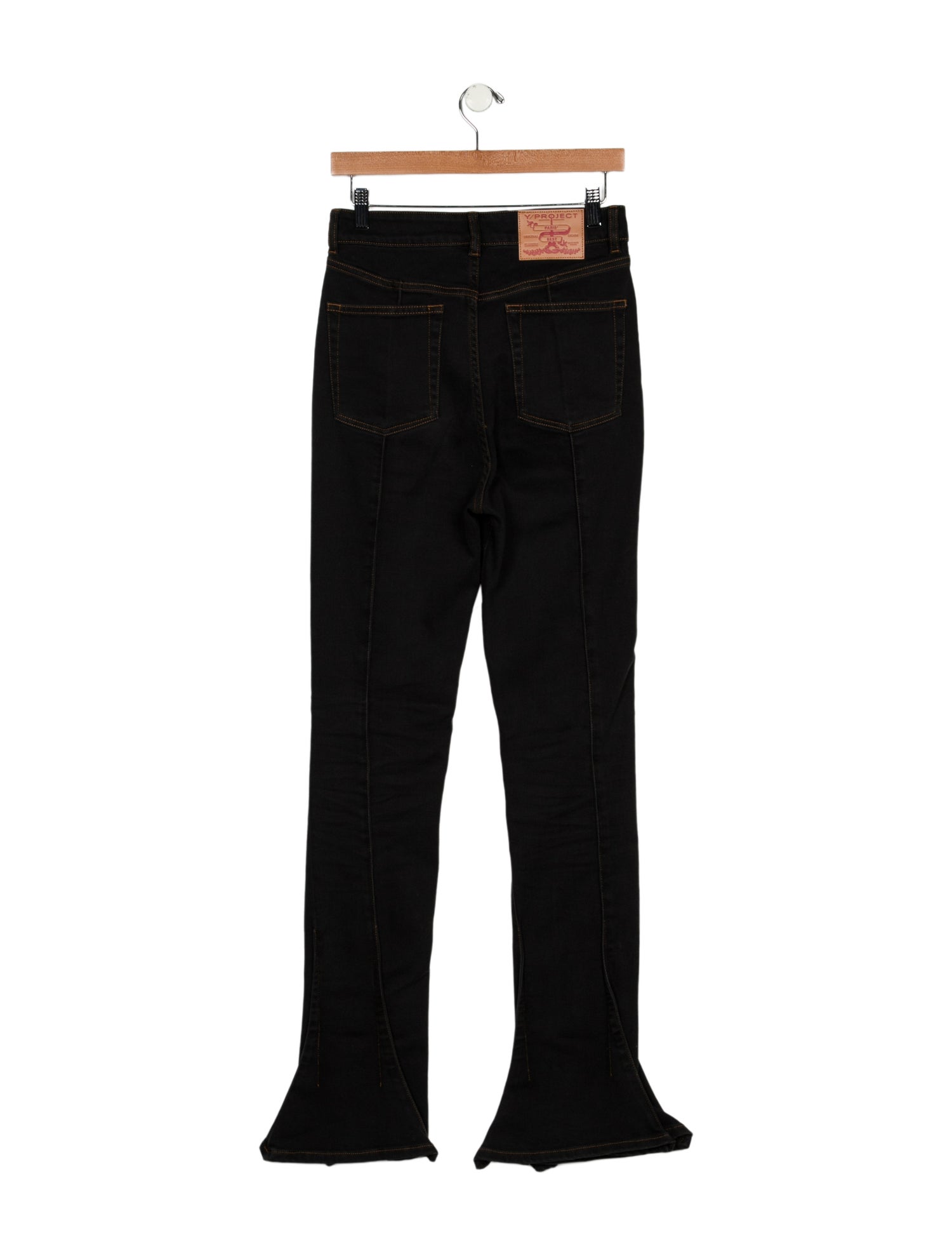 Y/Project High-Rise Wide Leg Jeans