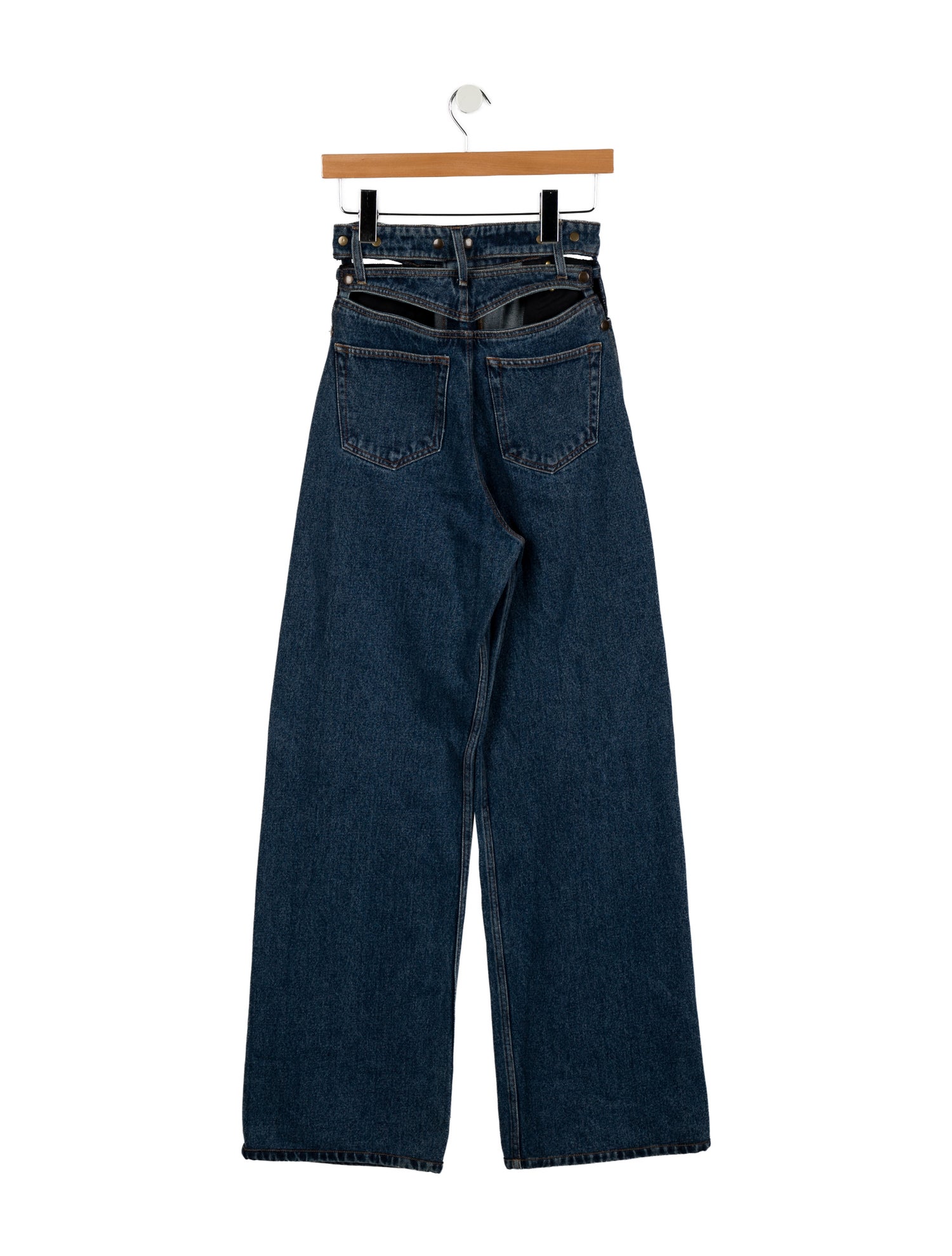 Y/Project High-Rise Wide Leg Jeans