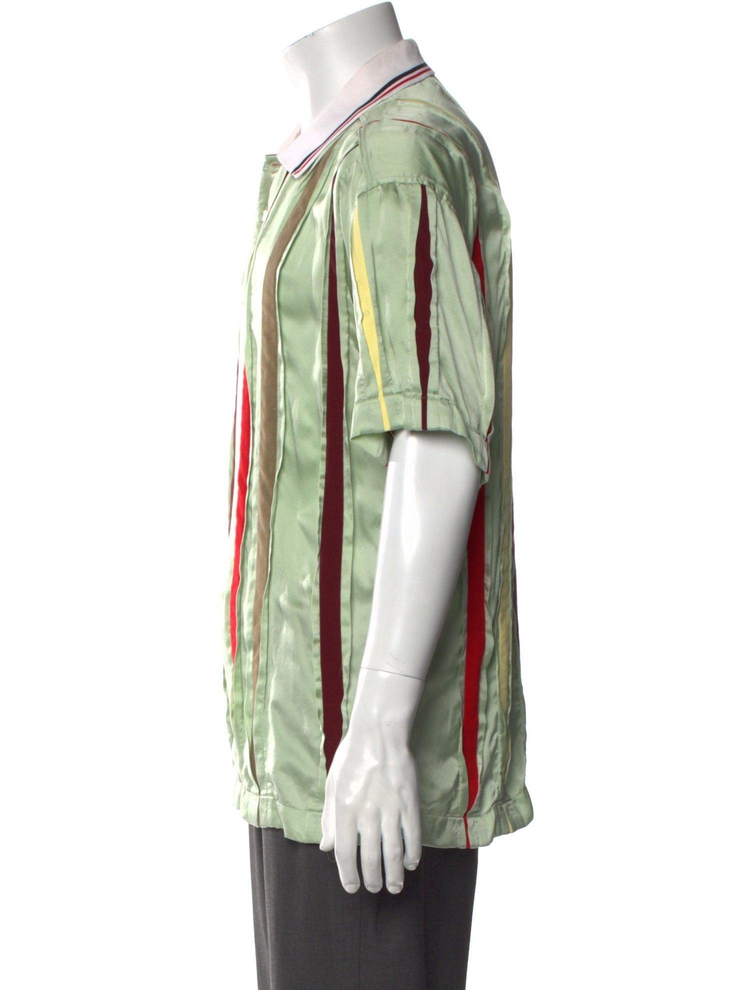 Y/Project Silk Striped Shirt