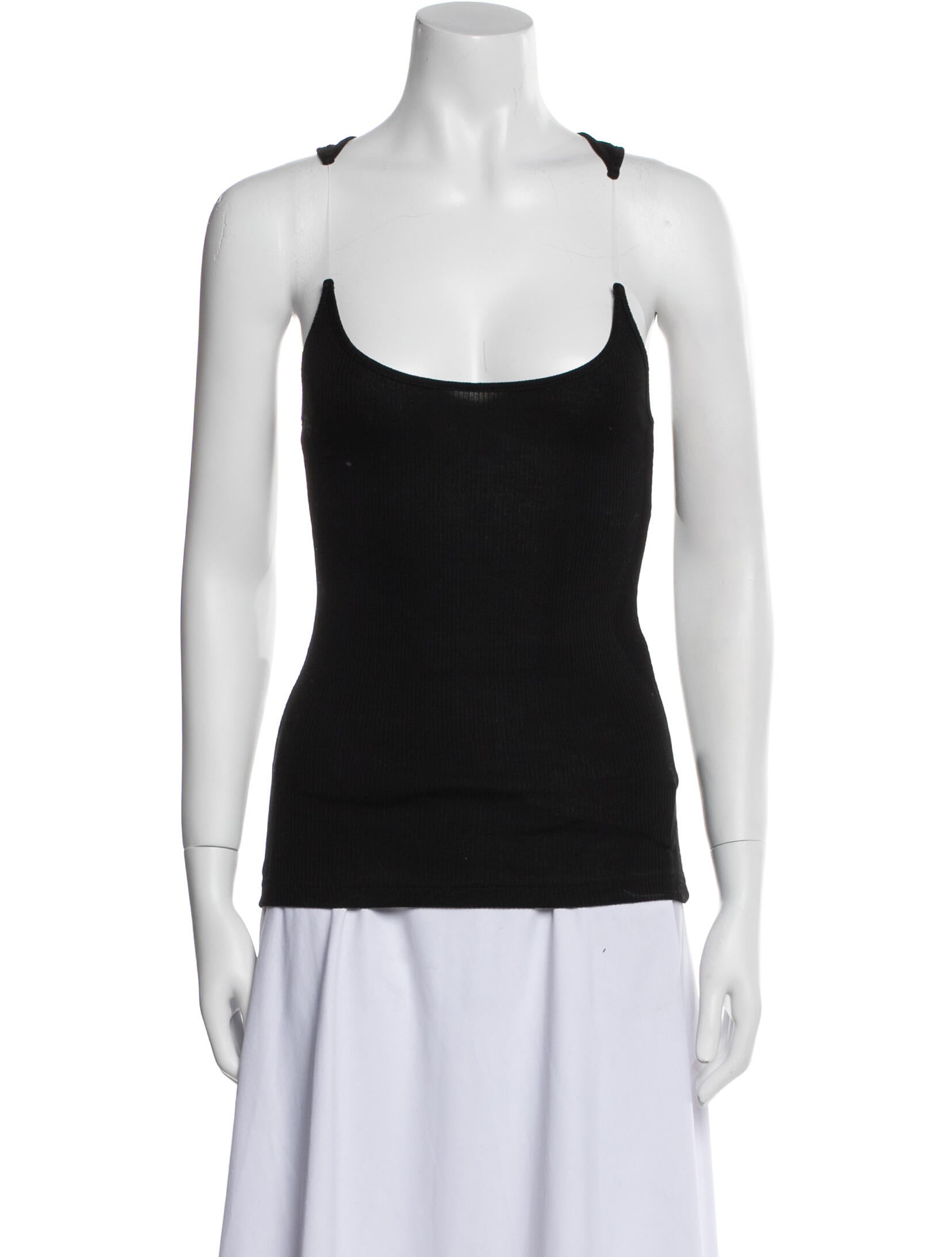 Y/Project Scoop Neck Sleeveless Top