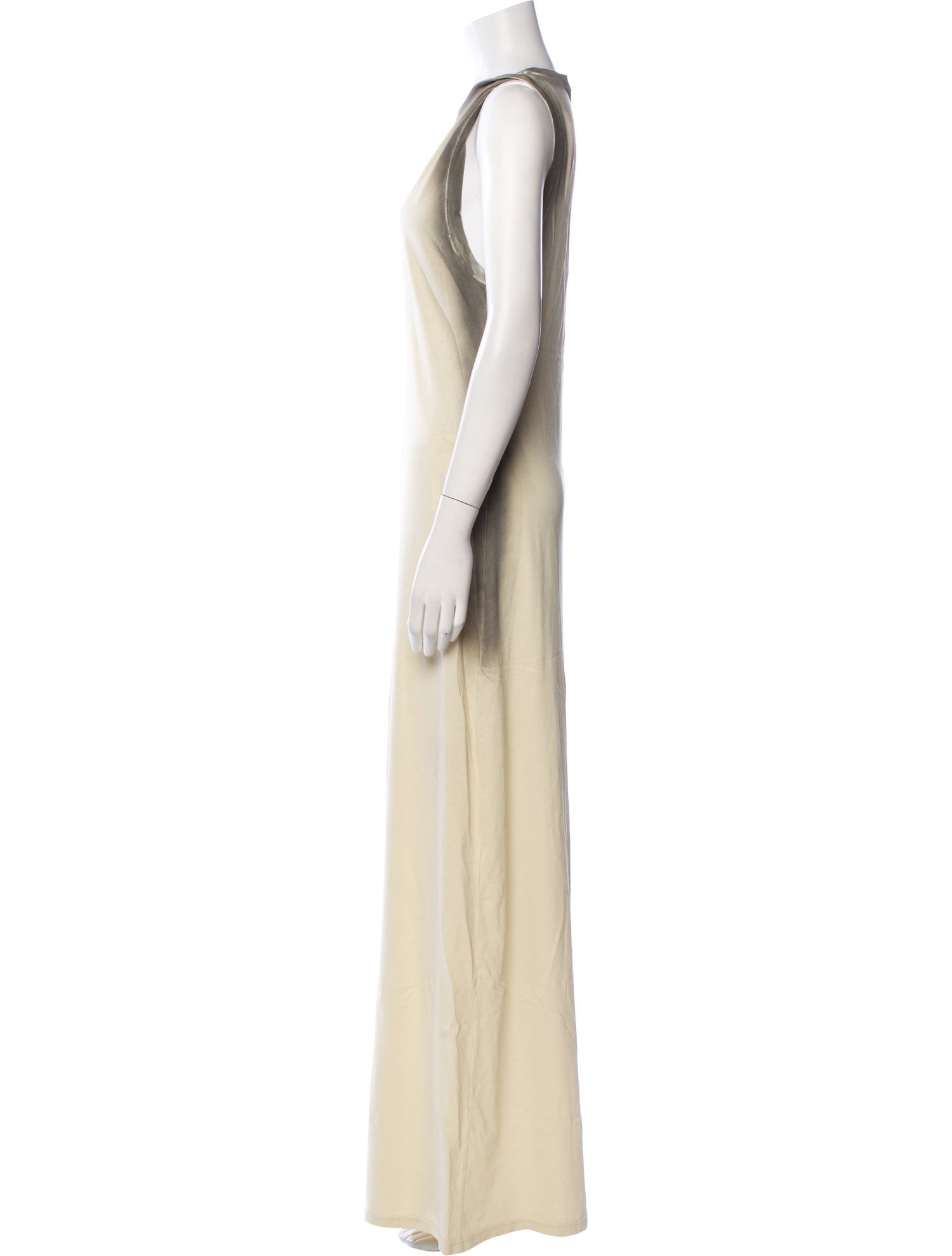 Y/Project Scoop Neck Long Dress