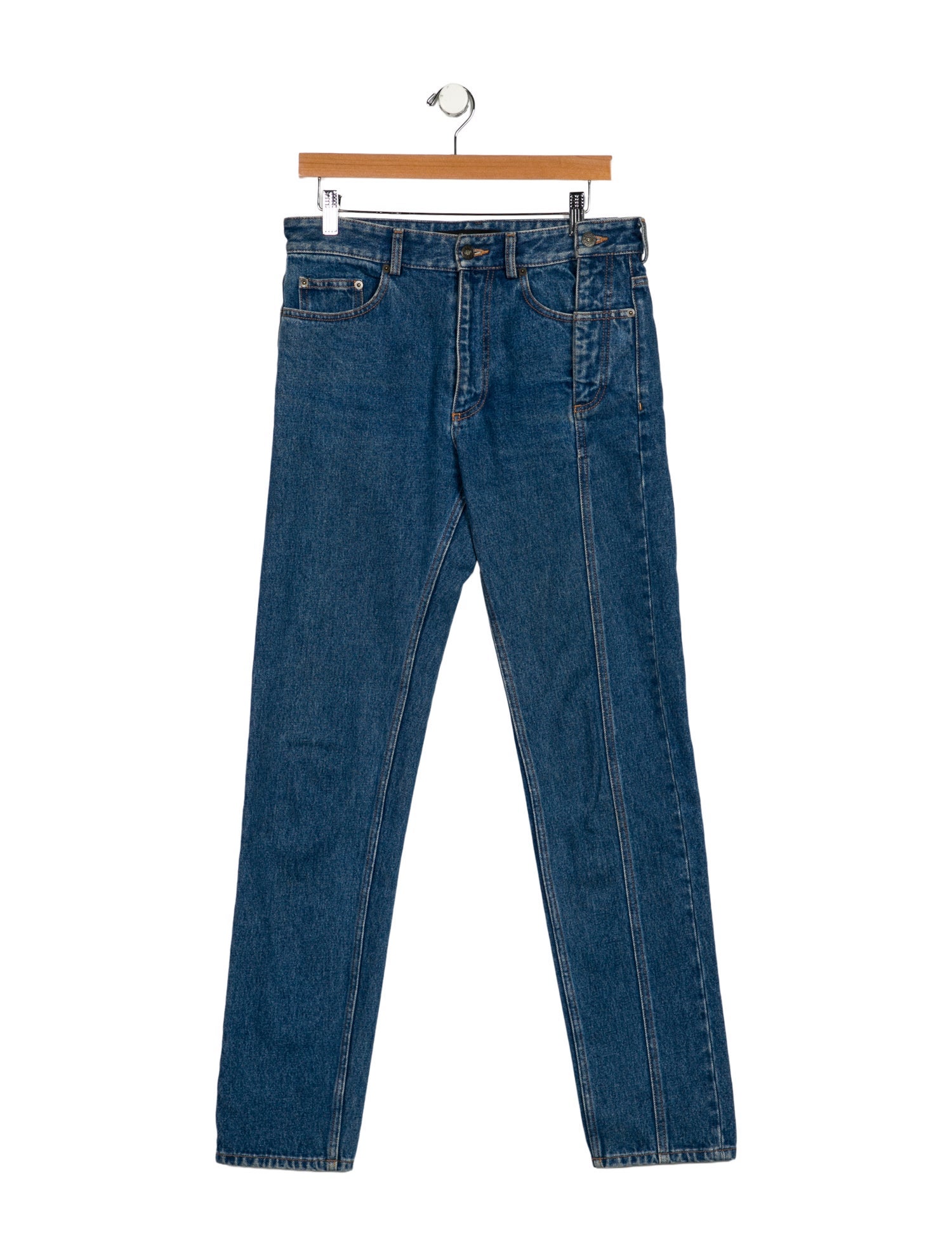 Y/Project High-Rise Straight Leg Jeans