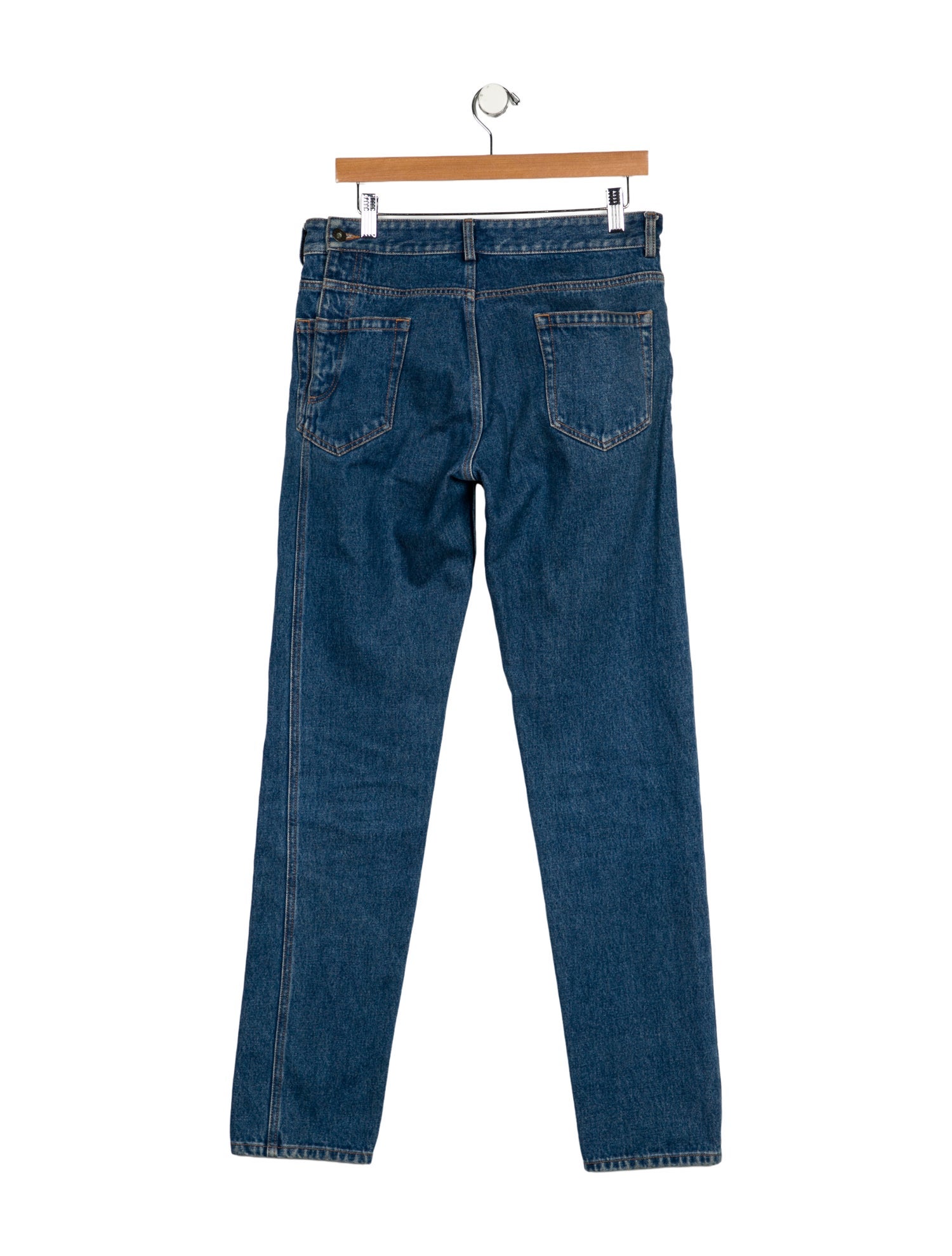 Y/Project High-Rise Straight Leg Jeans
