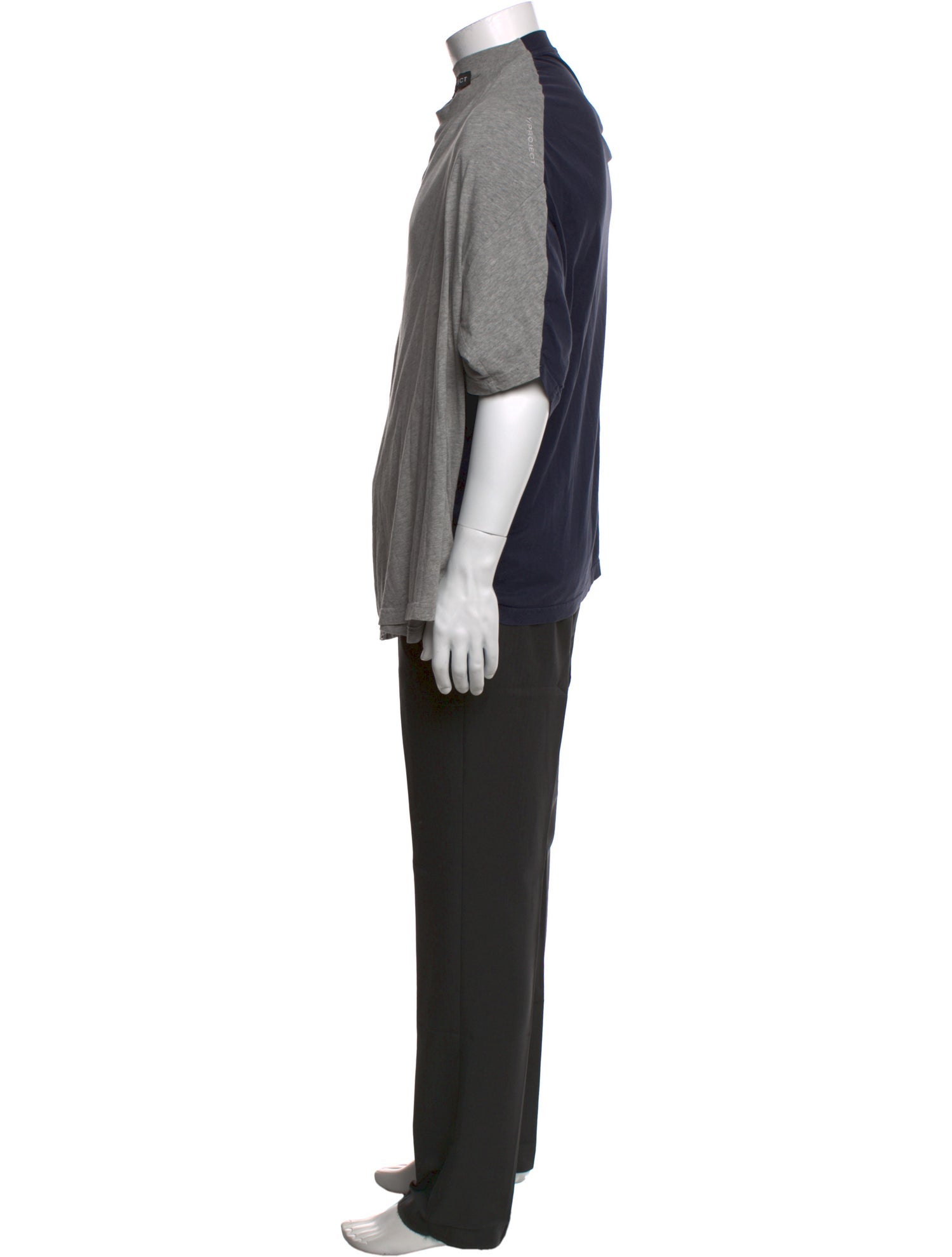 Y/Project Mock Neck Short Sleeve T-Shirt