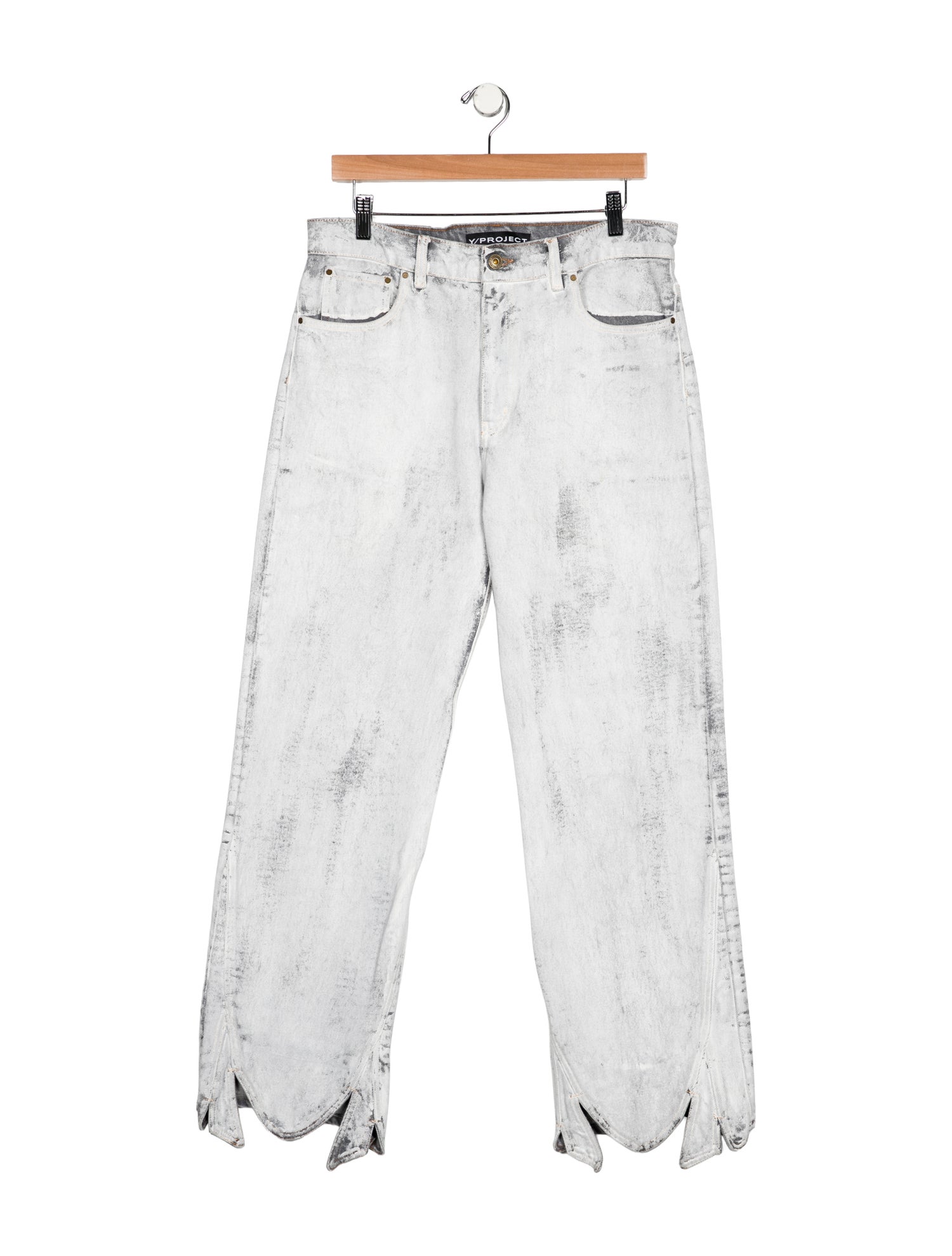 Y/Project High-Rise Wide Leg Jeans