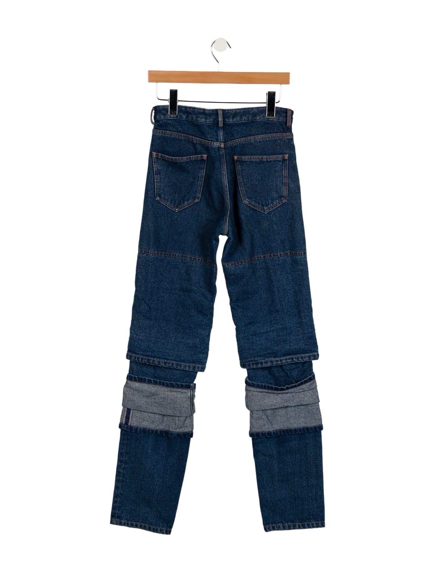 Y/Project Mid-Rise Straight Leg Jeans