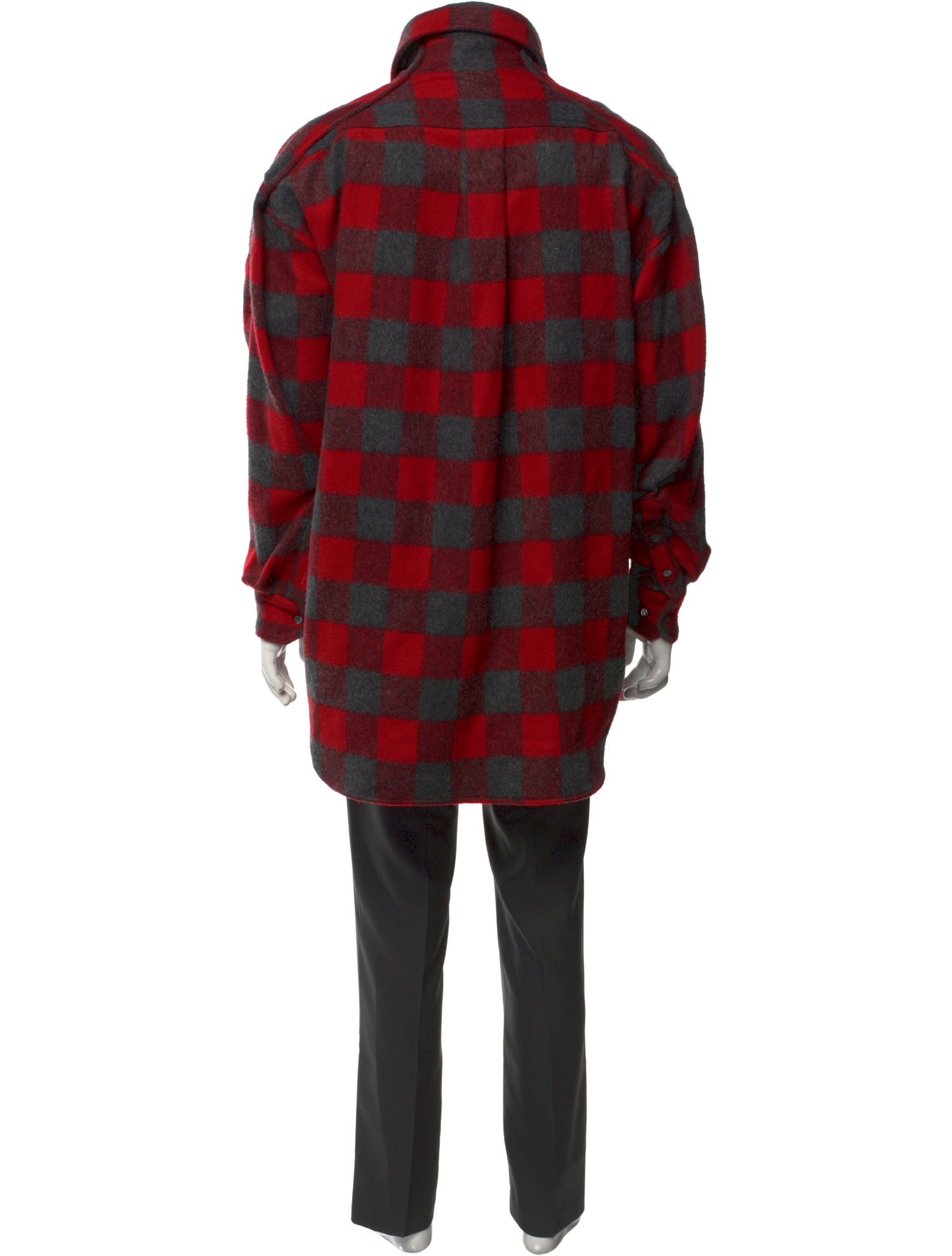 Y/Project Plaid Print Long Sleeve Shirt