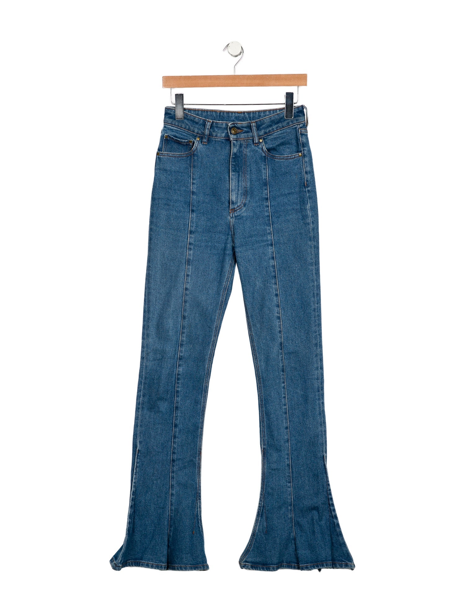 Y/Project High-Rise Wide Leg Jeans