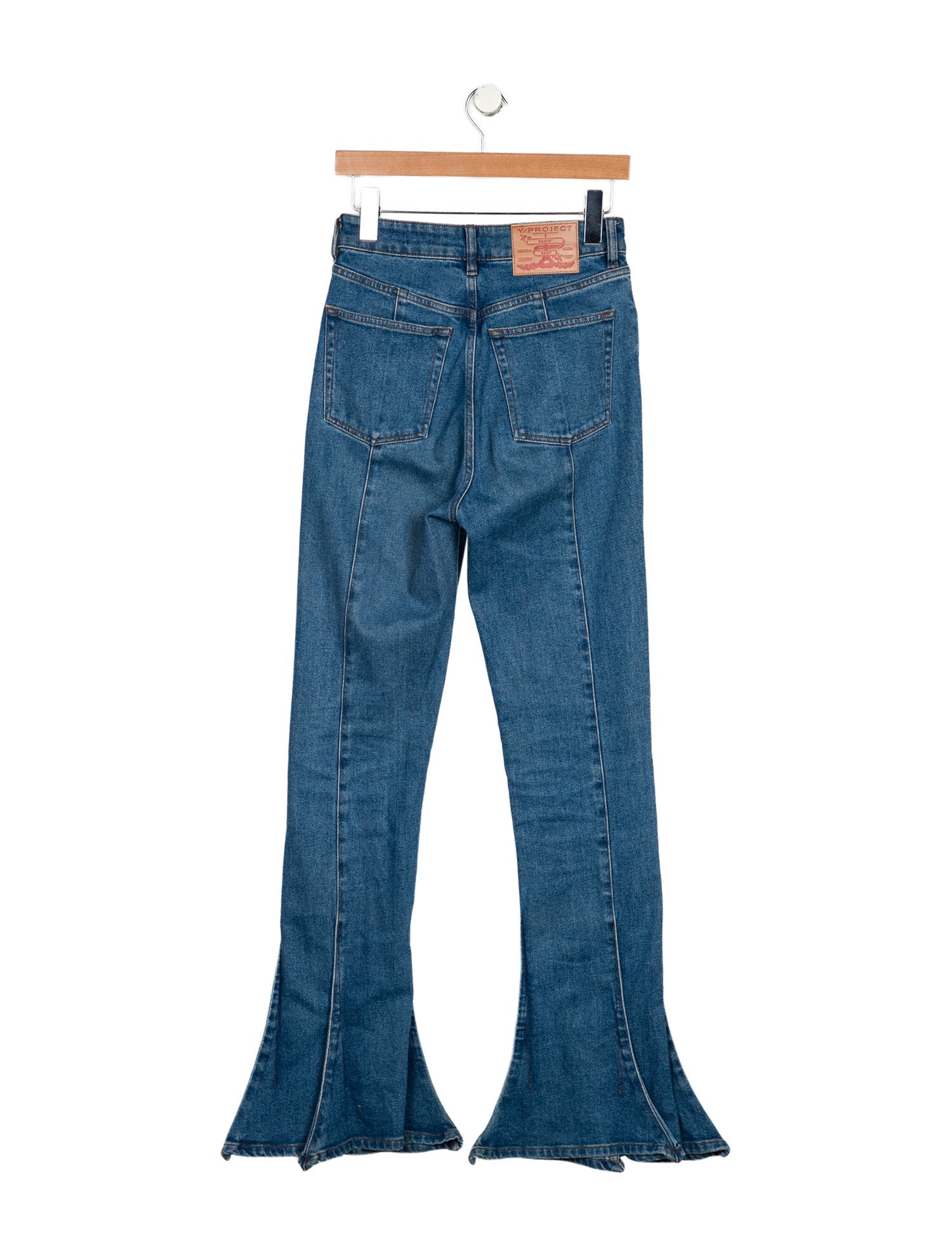 Y/Project High-Rise Wide Leg Jeans