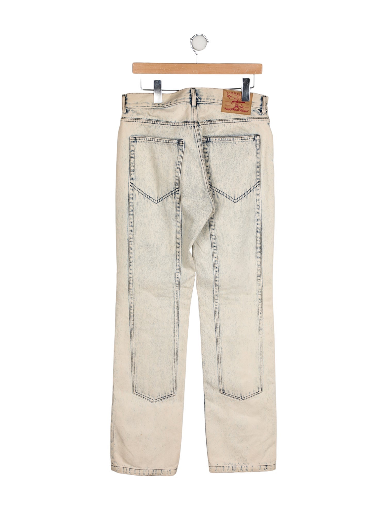 Y/Project Front Panel Straight-Leg Jeans